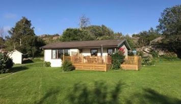 Rymligt hus med veranda och gångavstånd till havet