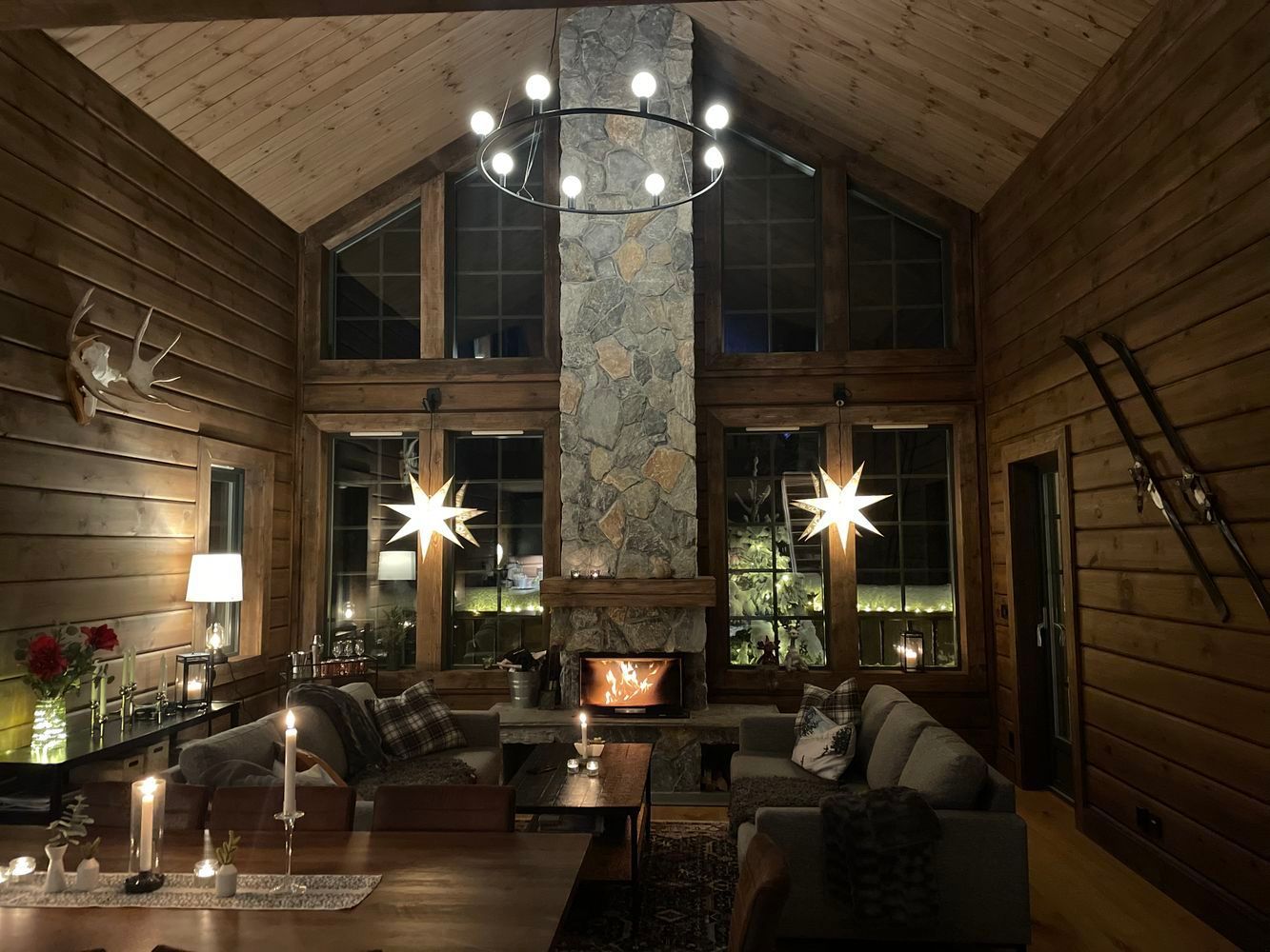 Lyxig Lodge vid golfbanan altan sydväst och bastu! – bild 11 av 24