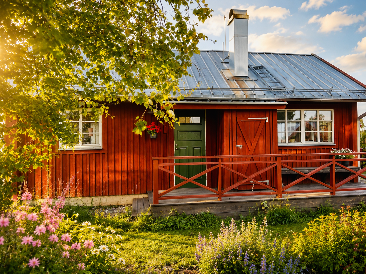Ett stenkast från vattnet i sommaridyllen Skatan – bild 2 av 24