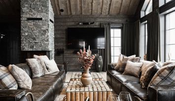 Lyxig ski lodge med bästa ski-in ski-out läget!