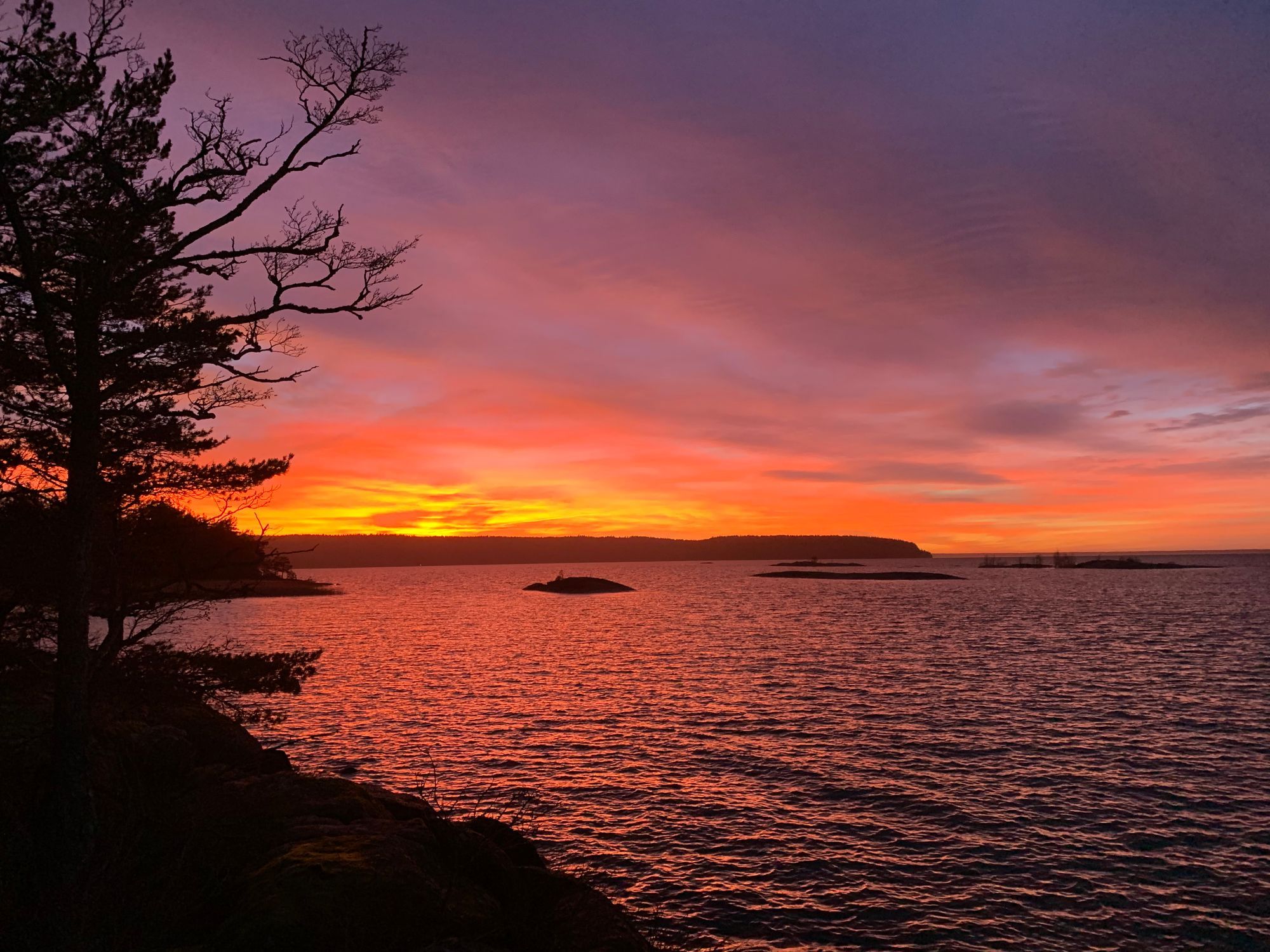 Naturskönt boende vid Vänern