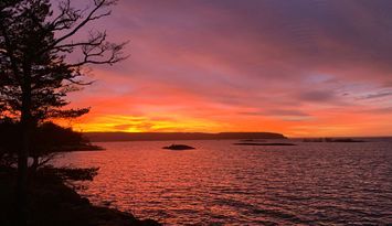 Naturskönt boende vid Vänern