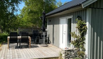 Mysig stuga på norra Fårö, Gotland