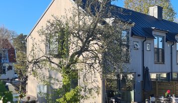 Drömläge i nytt gavelradhus med 2 min strand & hav