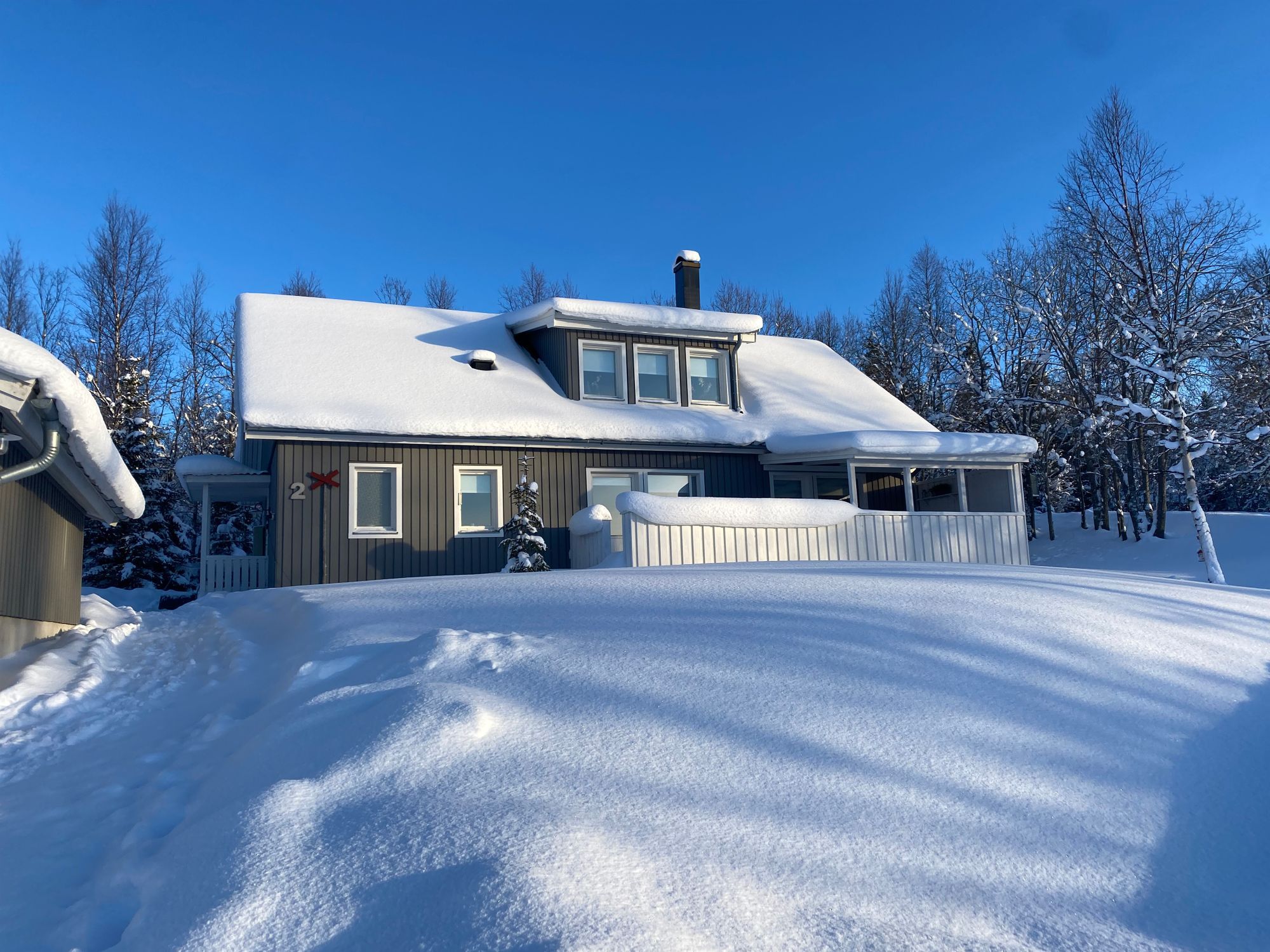 Villa högt belägen i Funäsdalen