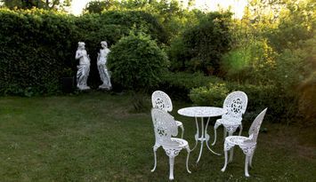 Stuga med utsikt över Kalmar och havet i Eriksöre