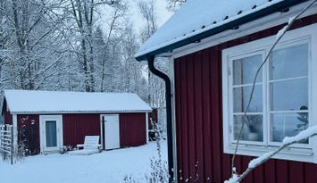 Stuga för upp till 10 personer i södra Småland
