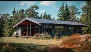 Sommarhus vid Ålands hav