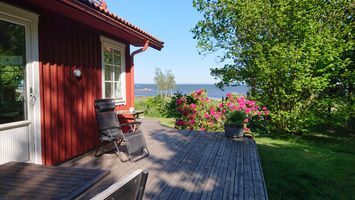 Fritidshus i Hagbyhamn vid Kalmar Sund