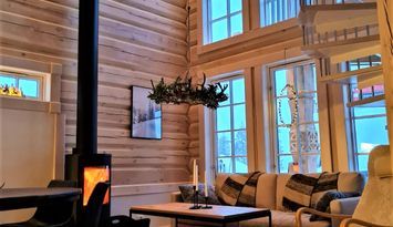 Exklusiv ski in-ski out stuga, i Hundfjället