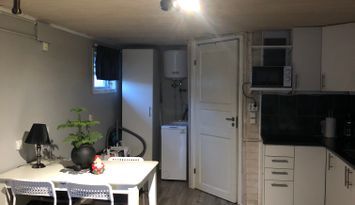 Mysig stuga skrea strand