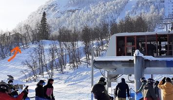 Ramundberget-Äkta Ski-in/Ski-out med fin utsikt