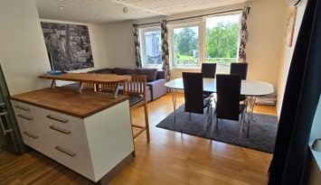 Stuga centralt i Åsa med gångavstånd till stranden