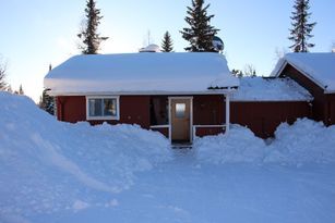 Radhus Grövelsjöfjällen - 50 m till skidspår