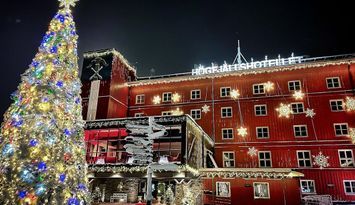 Etagelägenhet med balkong mot backarna/fjället