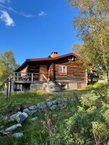 Mountain hut with a splendid view