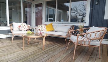 Härlig villa 800 meter från havet