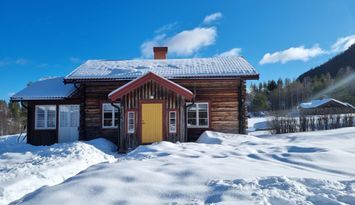 Mysig stuga i Gopshus längs Vasaloppsspåren