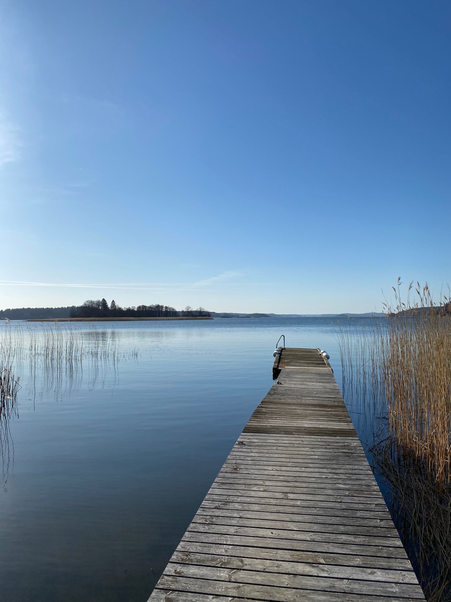 Torp vid vattnet, kvällssol, egen brygga och båt – bild 20 av 24