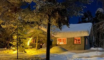 Fjällstuga i natursköna Näsfjället