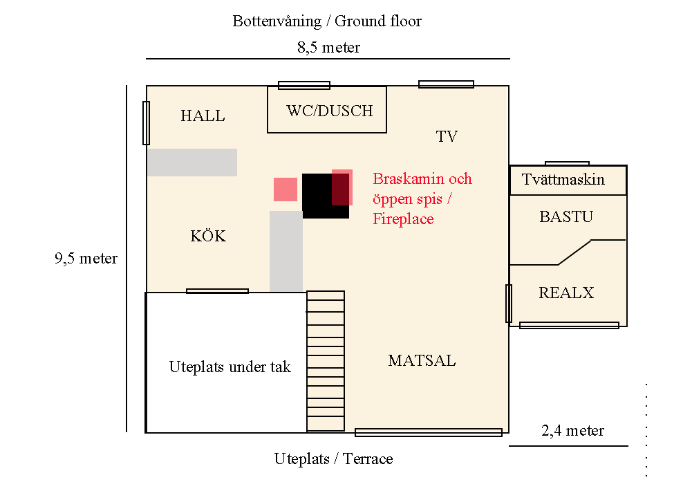 Semesterhus meter från havet - Lingarö/Hudiksvall – bild 21 av 24