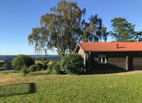 Moderne Hütte mit blick aufs Meer!