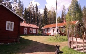 Idyllischen Landhaus