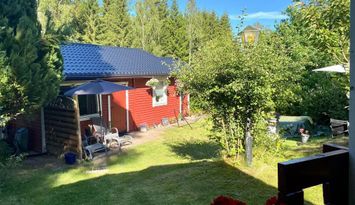 Trevlig stuga med 3 + 2 bäddar i Eket