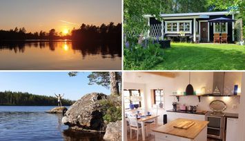 Nya Björklunda, kanot, båt, fiske, bastu,368 sjöar