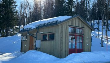 Nybyggd mysig stuga Lillskarven i Bruksvallarna