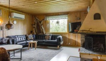 Mysig fjällstuga