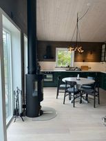 Modern mountain lodge