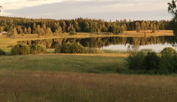 Stuga med fantastisk sjöutsikt, Nyberget Dalarna!