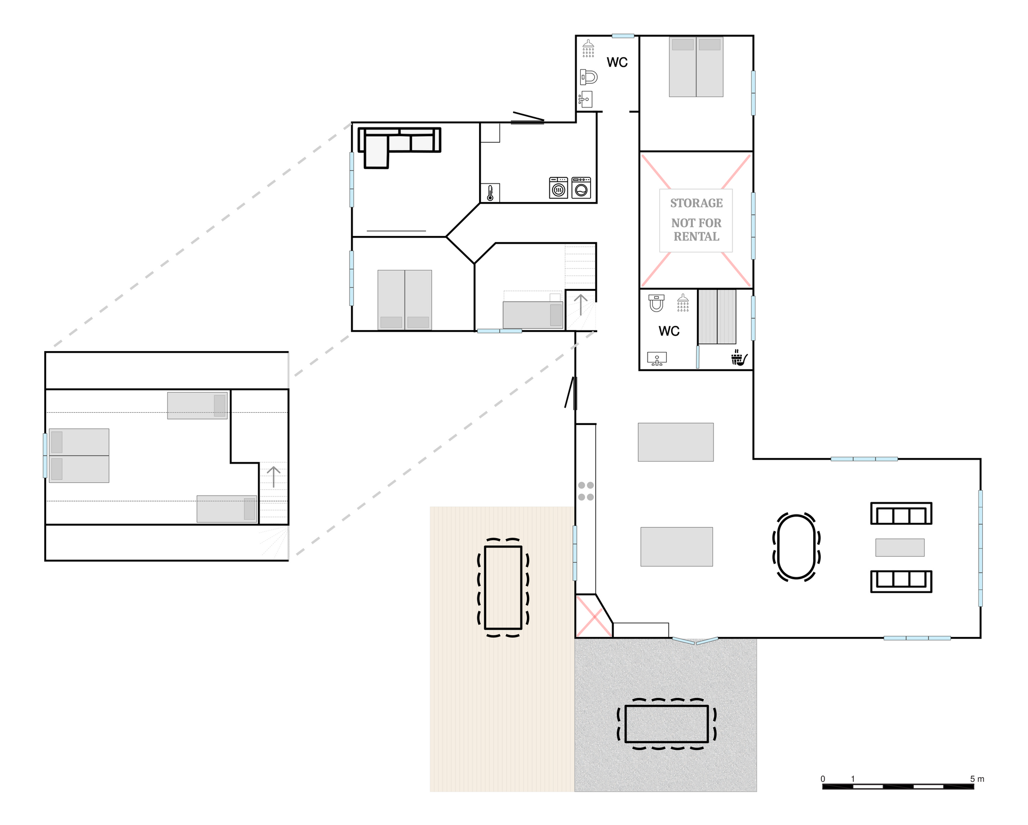 Nybyggt sjönära hus i Småland med bastu – bild 6 av 24