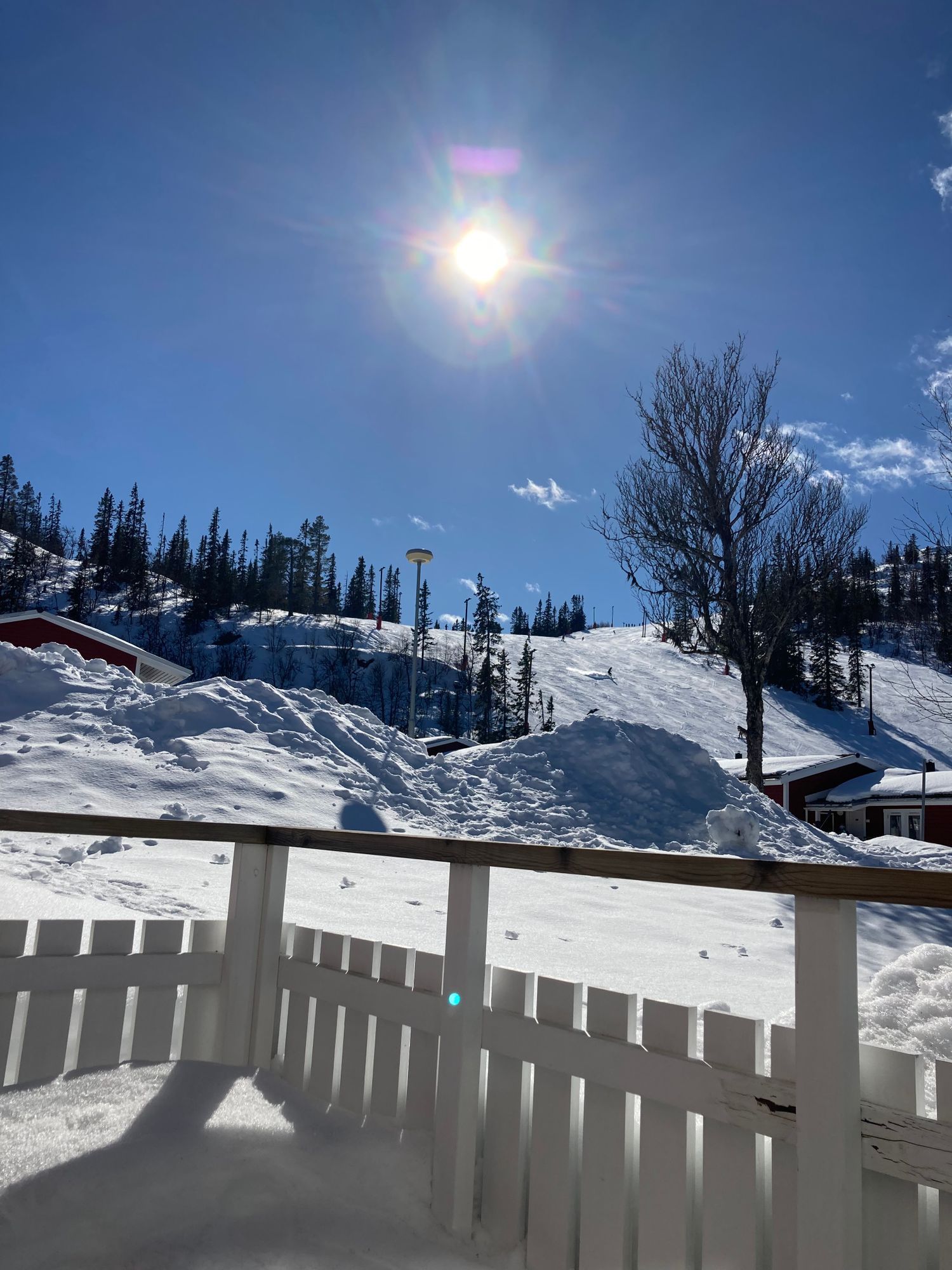Vemdalsskalet/Vemdalen, Ski-in/out.