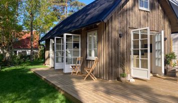 Strandnära stuga i Strandbaden, Kullaberg