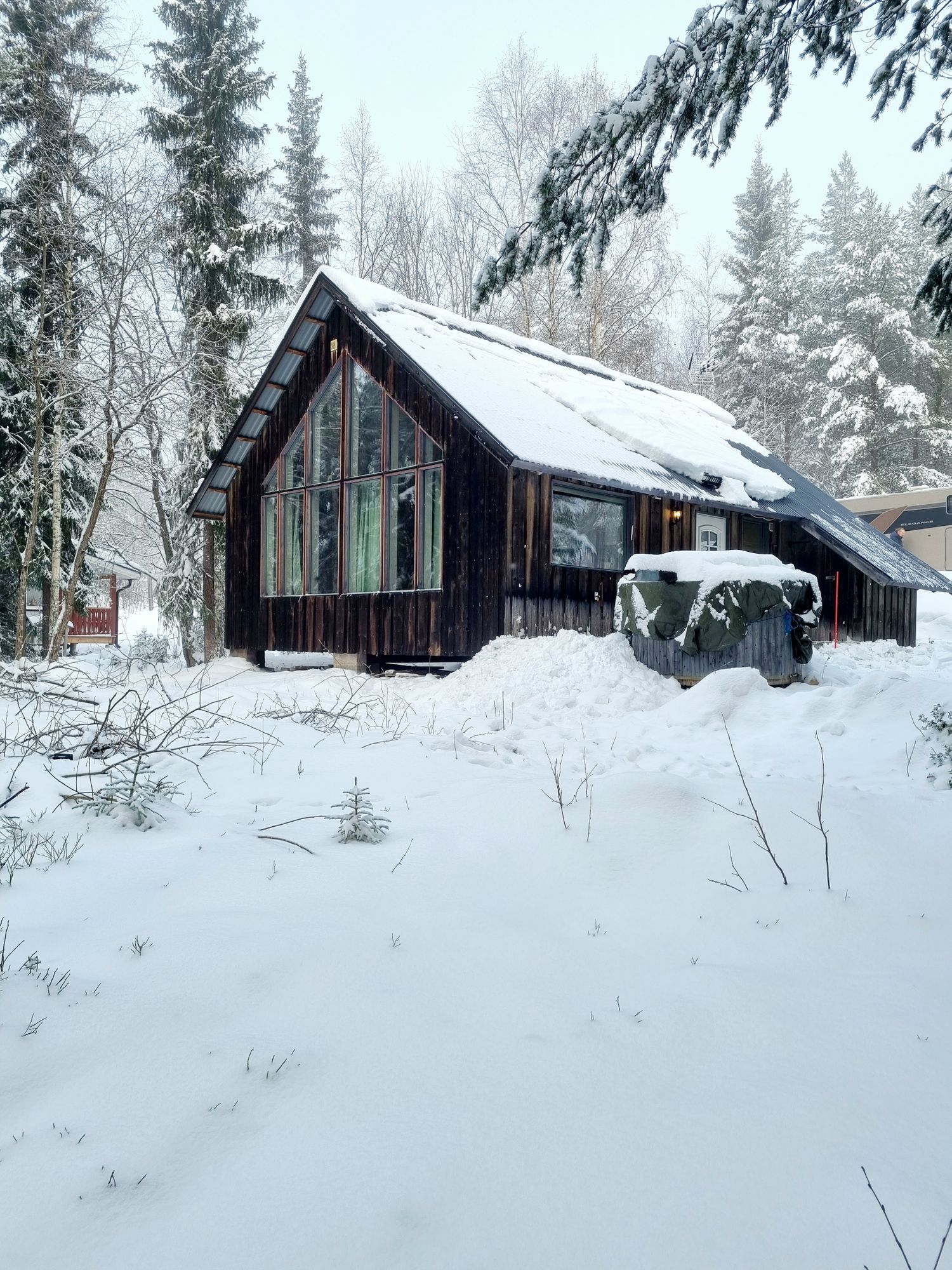 Fjällstuga nära Björnvallen med badtunna & bastu – bild 2 av 15