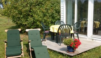 Bo i äppelodling KIVIK