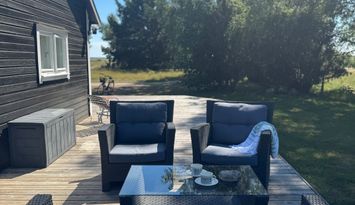 Stuga på stranden i Herta på Sydöstra Gotland