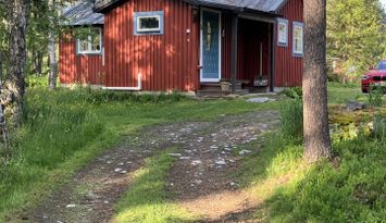 Stuga vid Storsätern i Grövelsjön.