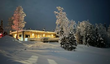 Mysig stor stuga i Kittelfjäll med fjällutsikt