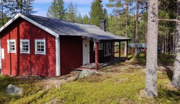 Mysig stuga i Lofsdalen