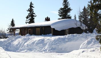 Fjällstuga i Fageråsen, Trysil, 900 m över havet