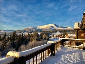 Åre, große Terrasse mit majestätischer Aussicht