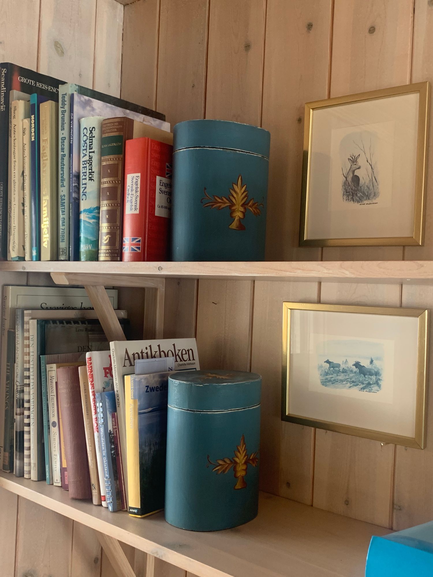 Typical Swedish cottage with stuga overlook a lake – bild 17 av 24