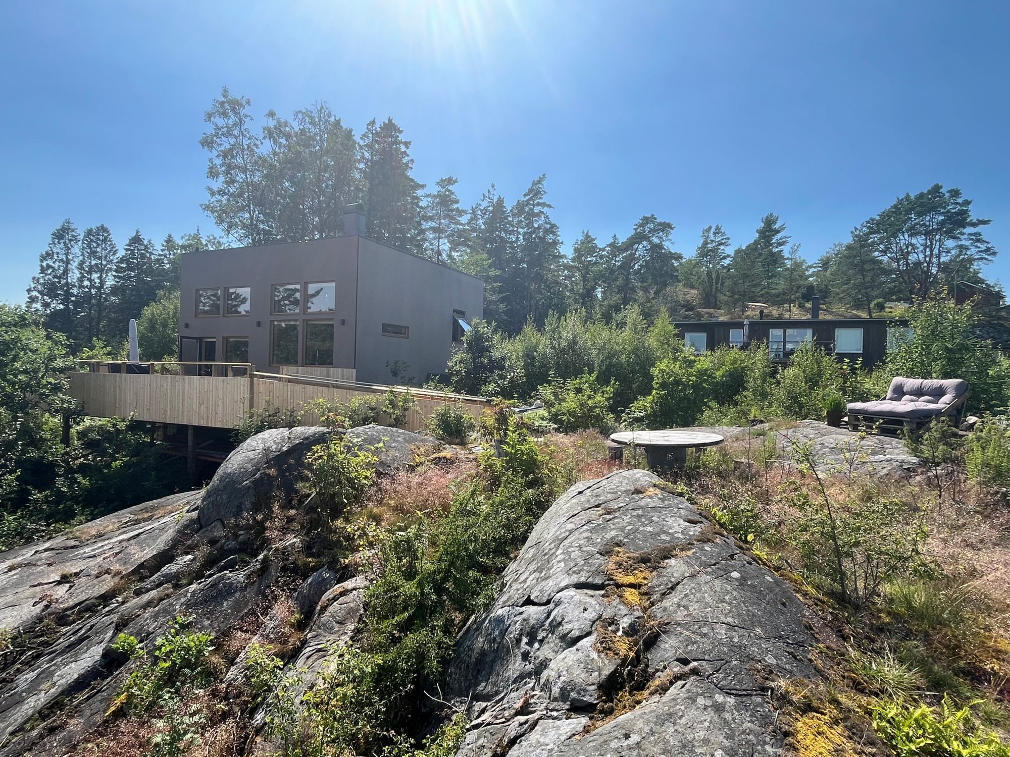 Havsnära hus - vackert sommar som vinter – bild 6 av 22