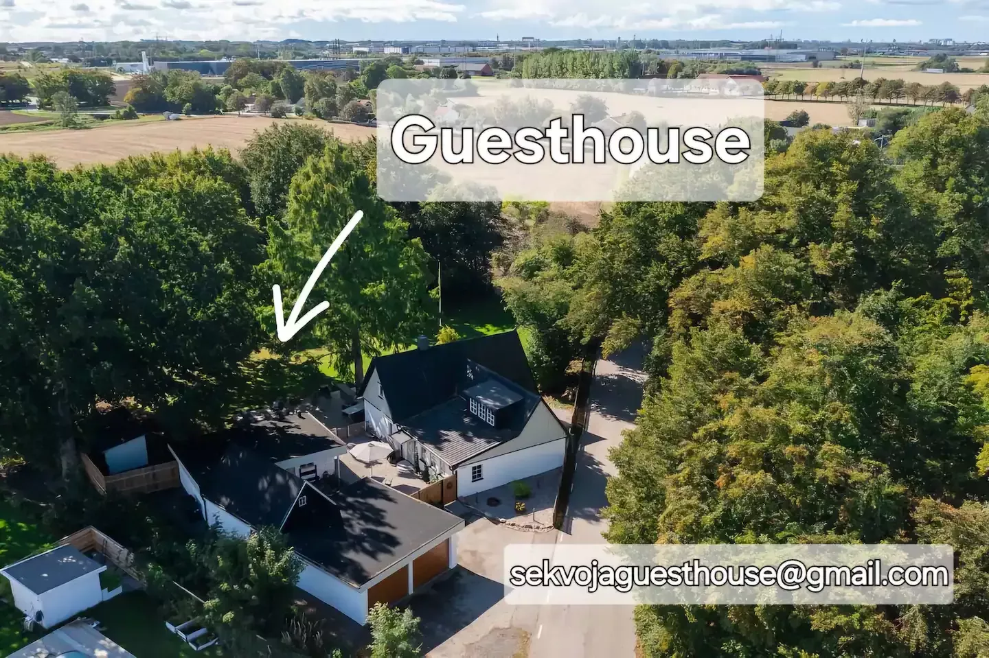 Sekvoja Guesthouse Lantligt läge nära Malmö city – bild 3 av 24