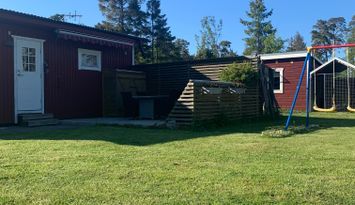 Stuga i Tofta nära havet