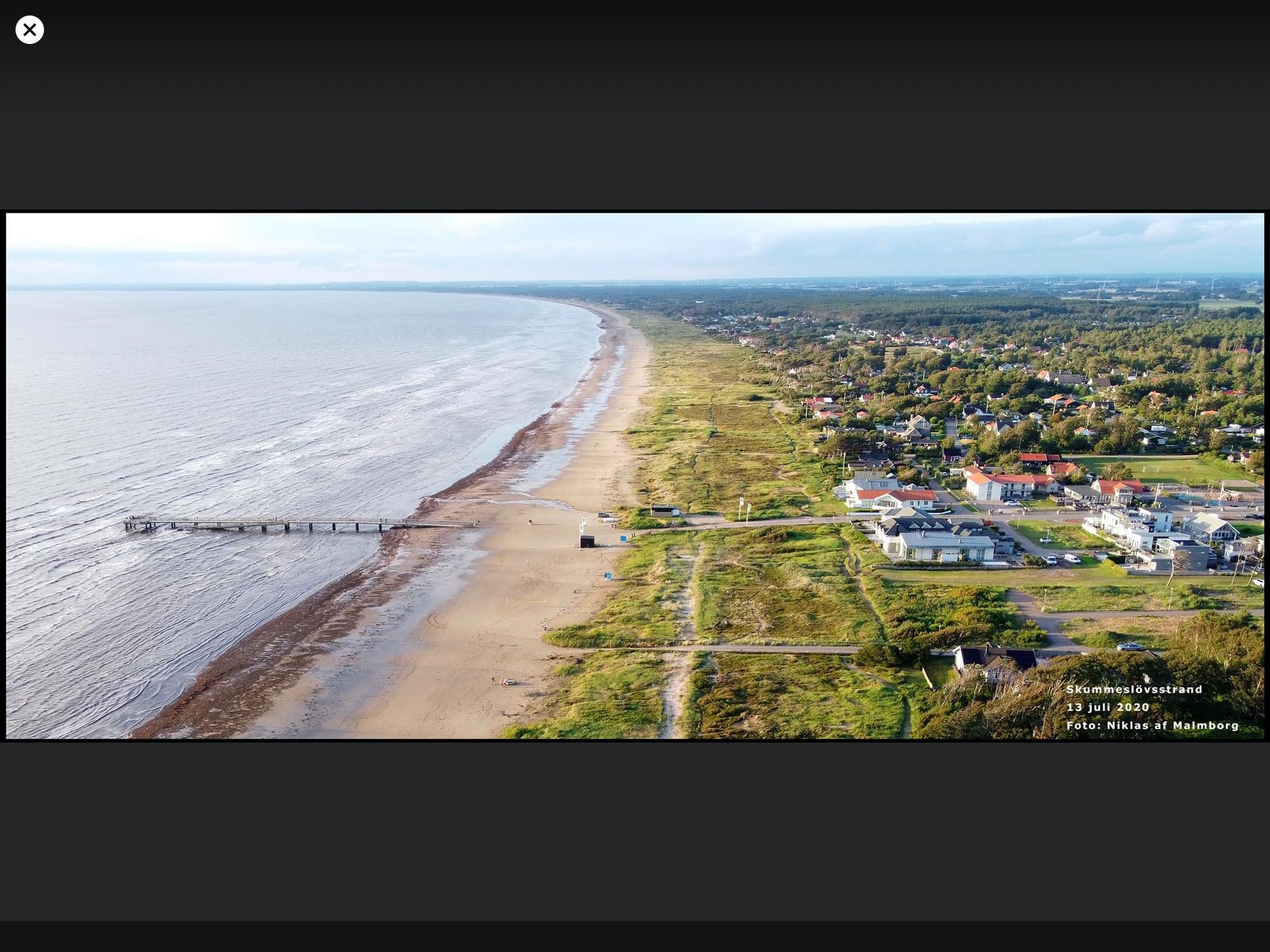 Strandnära stuga i Skummeslövsstrand – bild 24 av 24