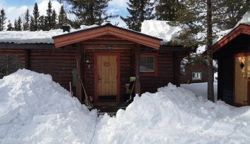 Liten stuga i Grövelsjön, Västerbäcken.